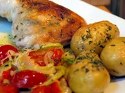 Thymian-Zitronen-Hähnchen - Rezept