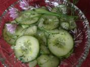 Gurkensalat ... - Rezept