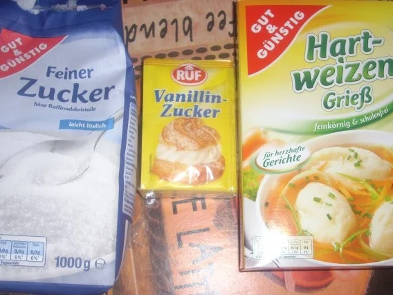 Gießpudding mit Eis und Amarenakirschen - Rezept - Bild Nr. 2