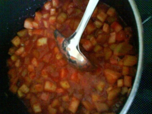 Erdbeer-Rhabarbermarmelade mit Vanillenote - Rezept - Bild Nr. 4