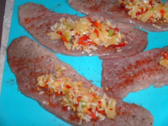 Gefüllte Schnitzelröllchen - Rezept - Bild Nr. 8