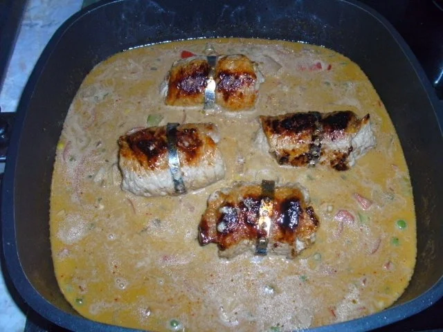 Gefüllte Schnitzelröllchen - Rezept - Bild Nr. 13