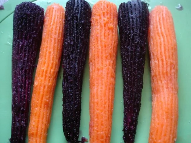 Rezept: Möhrenblütengemüse mit Zwiebeln Bild Nr. 4 Möhrenblütengemüse mit Zwiebeln - Rezept - Bild Nr. 4