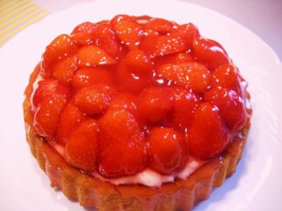 Rezept: Erdbeertorte Erdbeertorte - Rezept