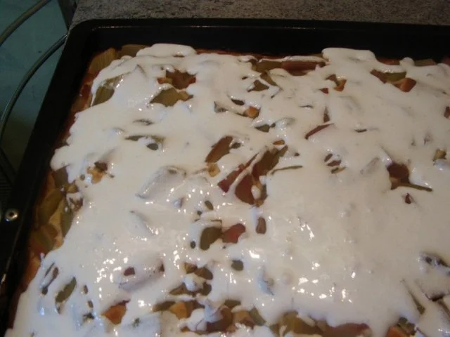 Rhabarberkuchen - Rezept - Bild Nr. 10