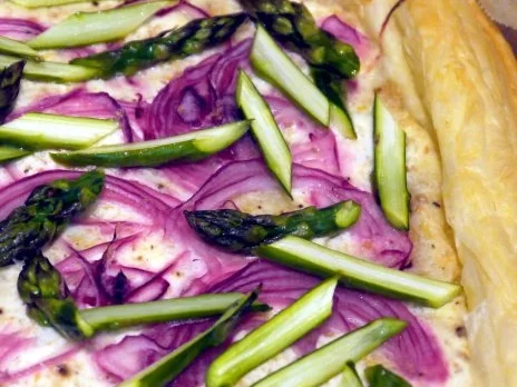 Spargel-Blätterteig-Kuchen - Rezept - Bild Nr. 13