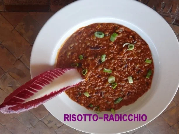 Risotto-Radicchio-Vino-Rosso - Rezept - Bild Nr. 2