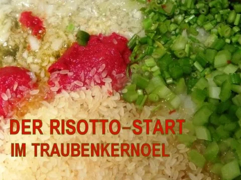 Risotto-Radicchio-Vino-Rosso - Rezept - Bild Nr. 7