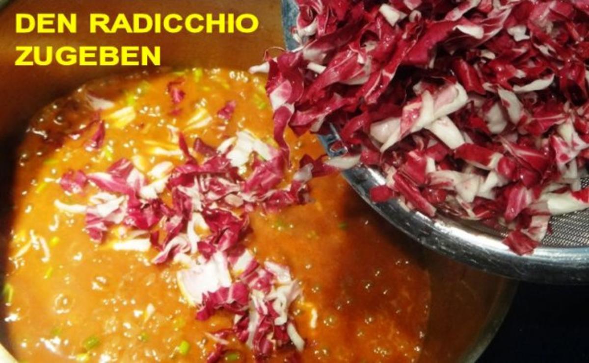 Risotto-Radicchio-Vino-Rosso - Rezept - Bild Nr. 12