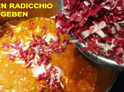 Risotto-Radicchio-Vino-Rosso - Rezept - Bild Nr. 12