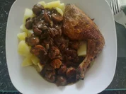 Coc au vin á la Allemande - Rezept