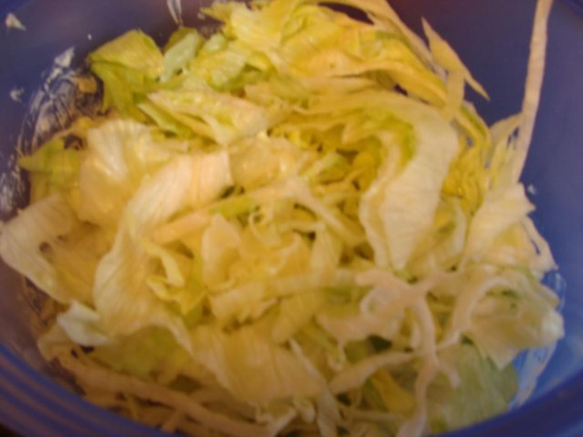 bunter Salat mit Party-Garnelen - Rezept - Bild Nr. 3