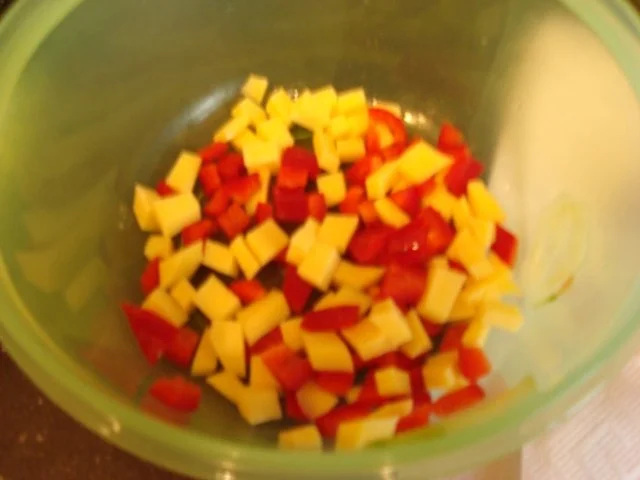 bunter Salat mit Party-Garnelen - Rezept - Bild Nr. 4