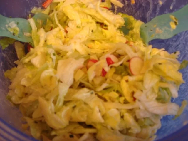 bunter Salat mit Party-Garnelen - Rezept - Bild Nr. 7