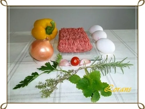 ❀´ Gefüllter Hackbraten auf Gemüsebett`❀´ - Rezept - Bild Nr. 3