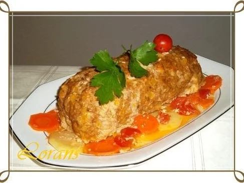 ❀´ Gefüllter Hackbraten auf Gemüsebett`❀´ - Rezept - Bild Nr. 12