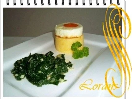 Rezept: ♣ Kartoffel-Ei Türmchen mit Blattspinat ♣ Bild Nr. 14 ♣ Kartoffel-Ei Türmchen mit Blattspinat ♣ - Rezept - Bild Nr. 14