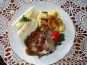 Spargel mit Putenkeule - Rezept