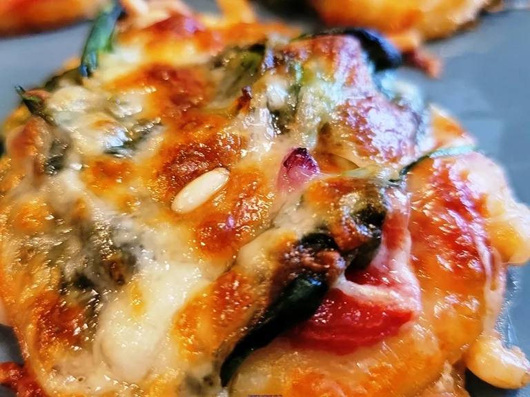 kleine Spinat Pizzen - Rezept - Bild Nr. 2