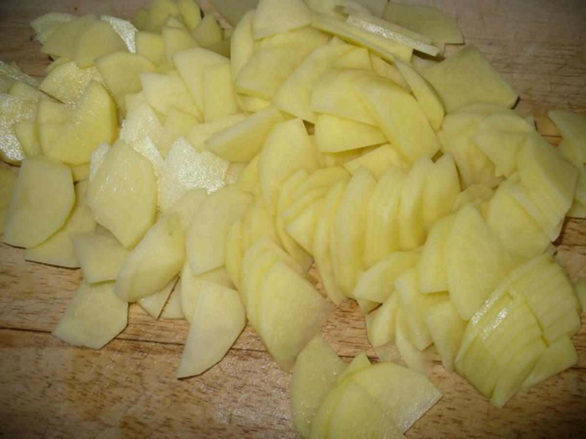 Bratkartoffel mit Champignons - Rezept - Bild Nr. 2