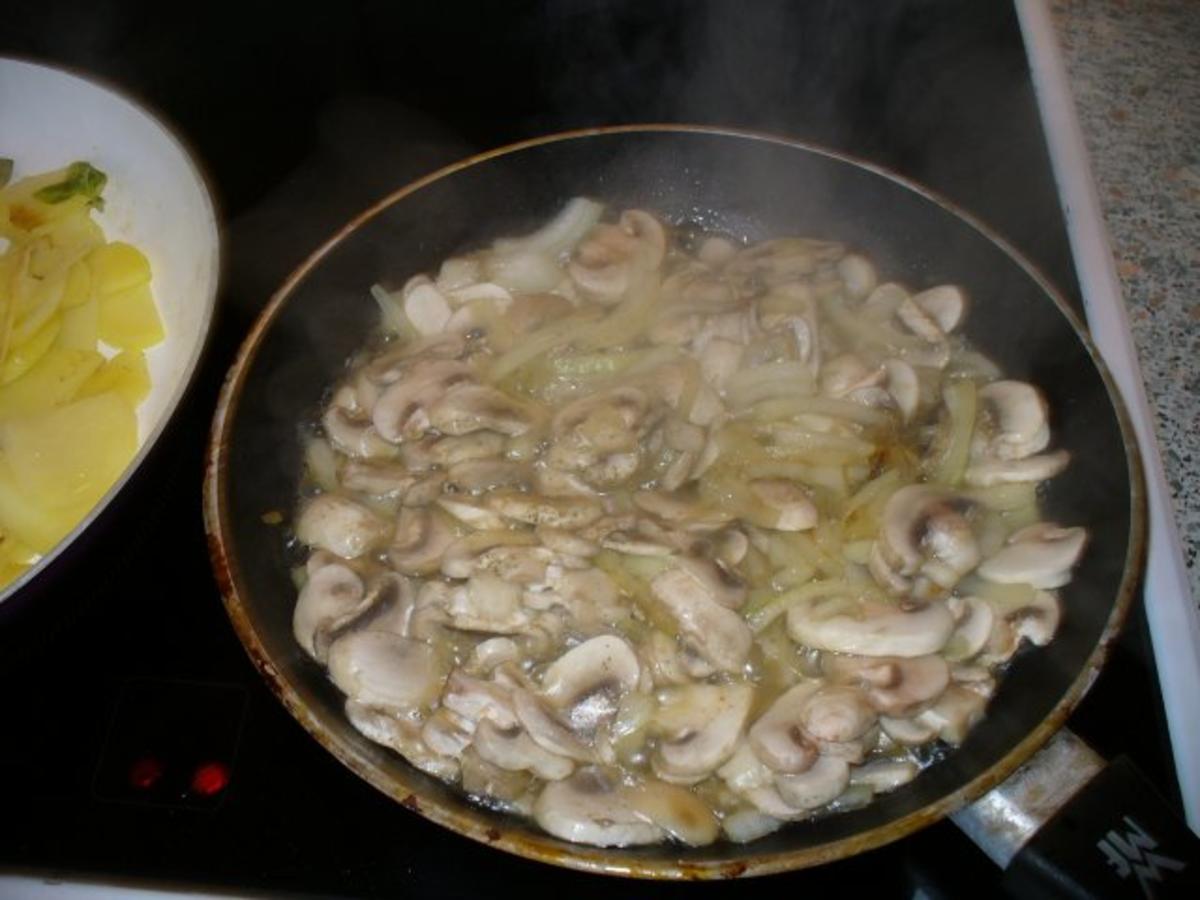 Bratkartoffel mit Champignons - Rezept - Bild Nr. 8