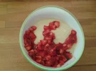 Vanillepudding mit geminzten Erdbeeren - Rezept