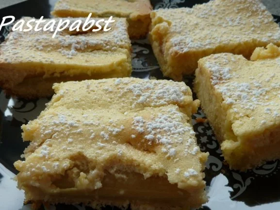 Rezept: Rhabarber Eierschecke Bild Nr. 5 Rhabarber Eierschecke - Rezept - Bild Nr. 5