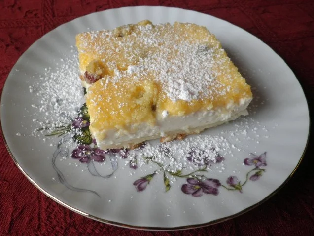 Rezept: Quarkkuchen mit Eierschecke ... Quarkkuchen mit Eierschecke ... - Rezept