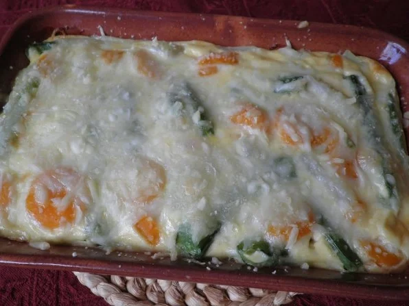 Rezept: Gratiniertes Frühlingsgemüse ... Gratiniertes Frühlingsgemüse ... - Rezept