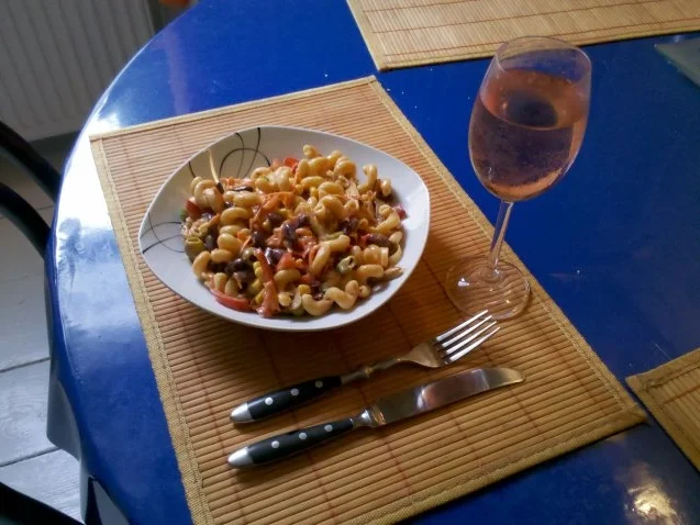 Salat: Verschärfter Nudelsalat! - Rezept - Bild Nr. 7