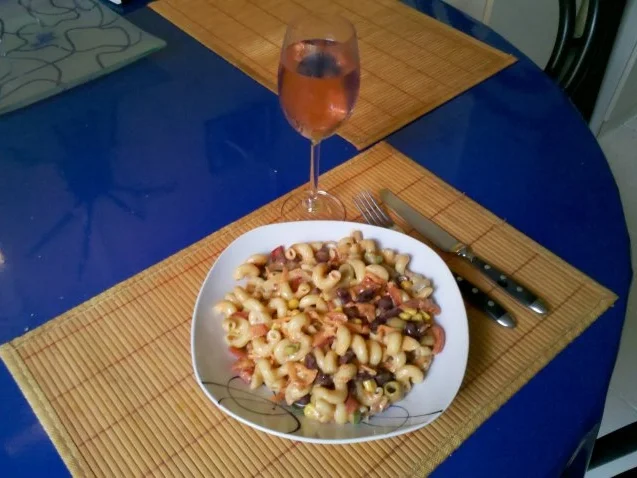 Salat: Verschärfter Nudelsalat! - Rezept - Bild Nr. 8