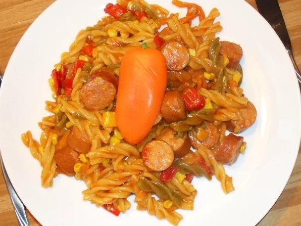 Nudel - Wurst - Pfanne - Rezept - Bild Nr. 2