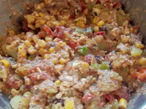 Mexikanische Ofenkartoffeln mit Dip - Rezept - Bild Nr. 3