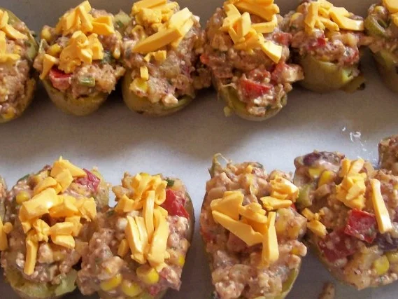 Mexikanische Ofenkartoffeln mit Dip - Rezept - Bild Nr. 6