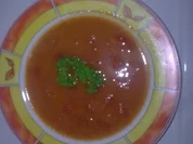 Frische Tomatensuppe mit Reis - Rezept