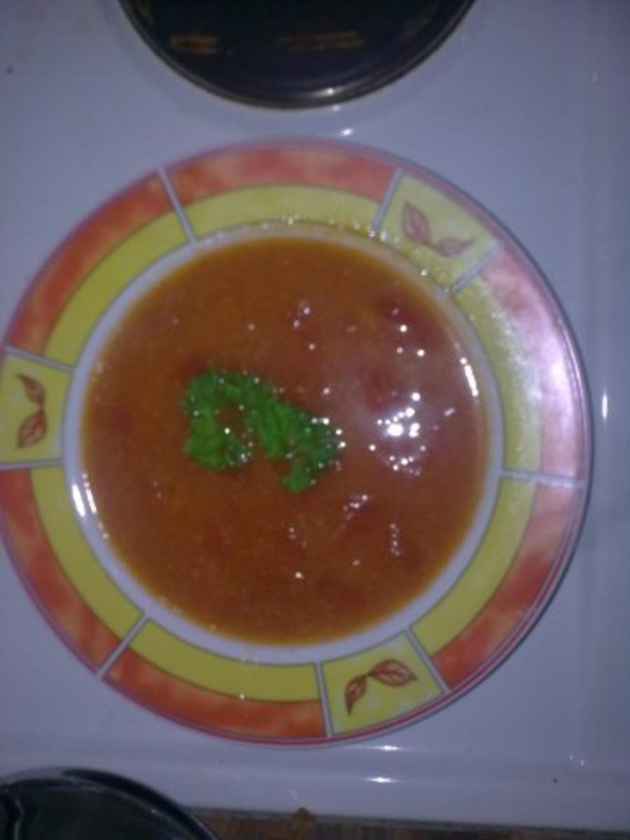 Bilder für Frische Tomatensuppe mit Reis - Rezept