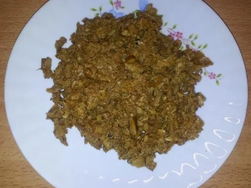 Rezept: Schweinenackensteak mit Pfifferling - Tomatensoße nach Dieter Neumaier Bild Nr. 12 Schweinenackensteak mit Pfifferling - Tomatensoße nach Dieter Neumaier - Rezept - Bild Nr. 12