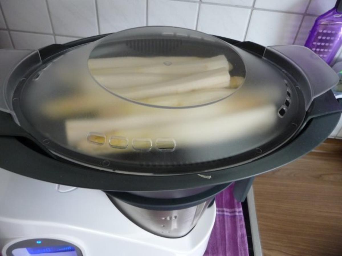 Küchenfee - Rezepte : Gedämpfter Spargel - Rezept - kochbar.de
