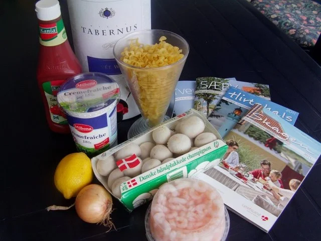 Rezept: Dänischer Nudelsalat mit Shrimps Bild Nr. 3 Dänischer Nudelsalat mit Shrimps - Rezept - Bild Nr. 3