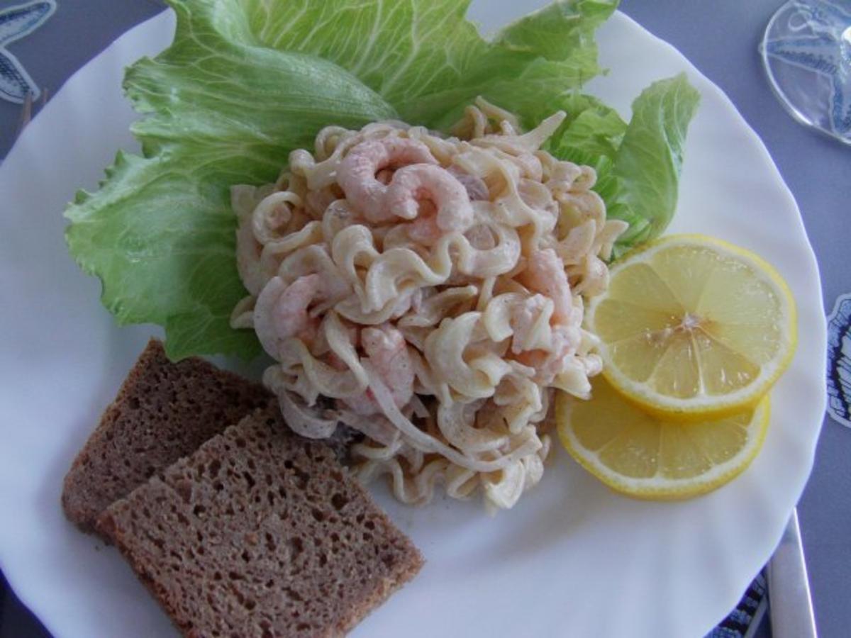 Dänischer Nudelsalat mit Shrimps - Rezept - Bild Nr. 2