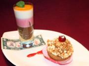 Dreierlei Mousse und Cupcakes à la Million Dollar - Rezept