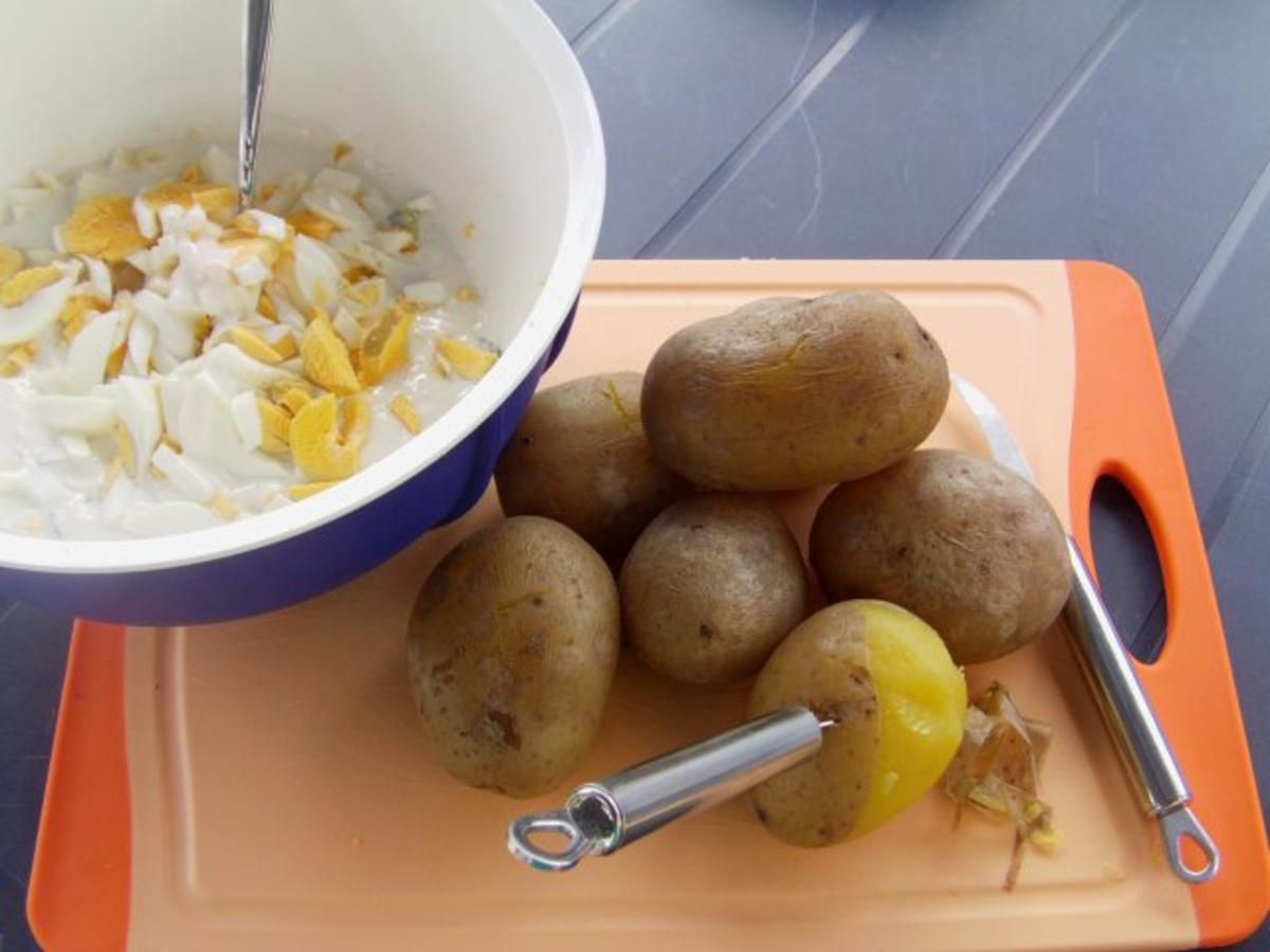 Dänischer Kartoffelsalat"Bunken Camping" - Rezept - Bild Nr. 3