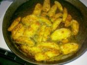 Gesund  Kartoffel -- Pikante Kartoffel Ecken aus dem Ofen.. - Rezept