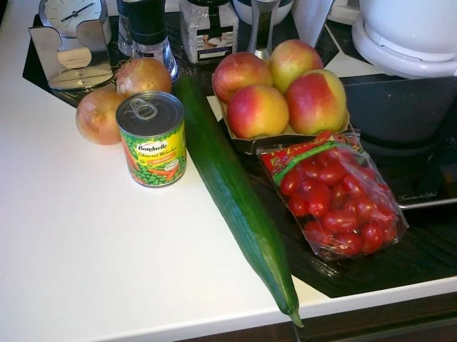 Rezept: Rhabarber Gemüse -- Rhabarber mal ganz anders... Bild Nr. 2 Rhabarber Gemüse -- Rhabarber mal ganz anders... - Rezept - Bild Nr. 2