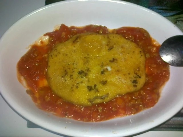 Schnitzel Bolognese mit Nudeln aus dem Ofen  --  Schnell und Lecker - Rezept - Bild Nr. 6