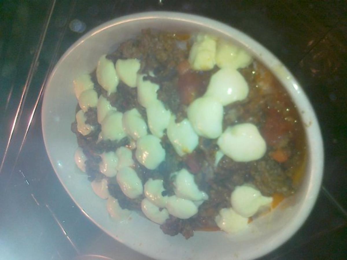 Schnitzel Bolognese mit Nudeln aus dem Ofen  --  Schnell und Lecker - Rezept - Bild Nr. 10