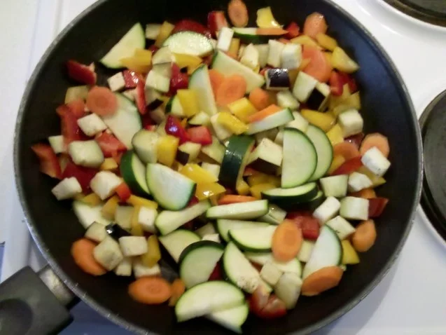 Rezept: Fisch: Fischpfanne mit Grünkern Bild Nr. 7 Fisch: Fischpfanne mit Grünkern - Rezept - Bild Nr. 7