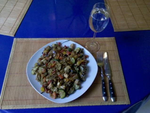 Rezept: Fisch: Fischpfanne mit Grünkern Bild Nr. 10 Fisch: Fischpfanne mit Grünkern - Rezept - Bild Nr. 10