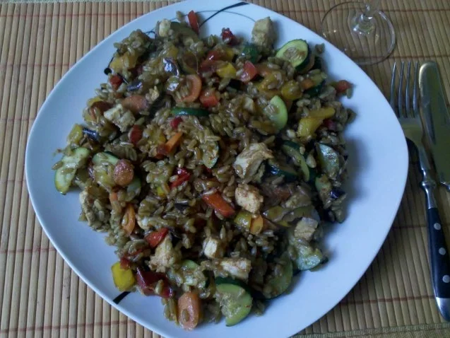 Rezept: Fisch: Fischpfanne mit Grünkern Bild Nr. 13 Fisch: Fischpfanne mit Grünkern - Rezept - Bild Nr. 13