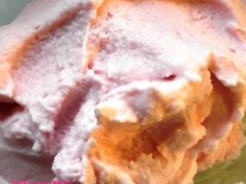 Himbeer Joghurt Eis - schnell &amp; einfach - 137 kcal/100g